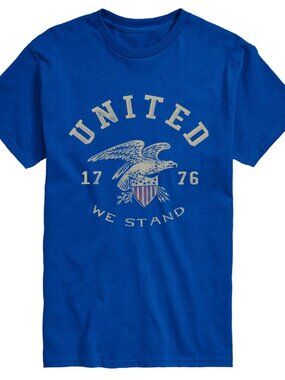 Men's Instant Message United We Stand Short Sleeve Graphic T-Shirt - Royal Blue